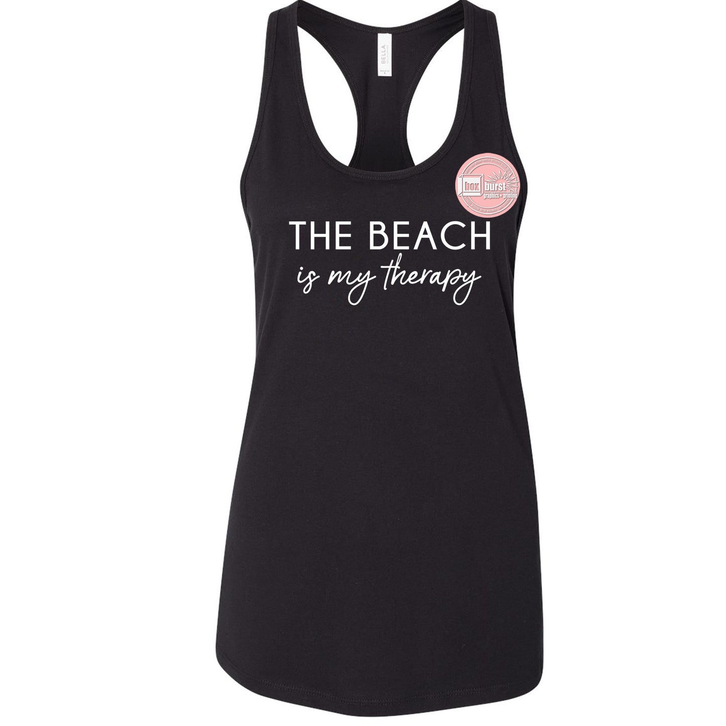 Beach Therapy tank top women's racerback tank