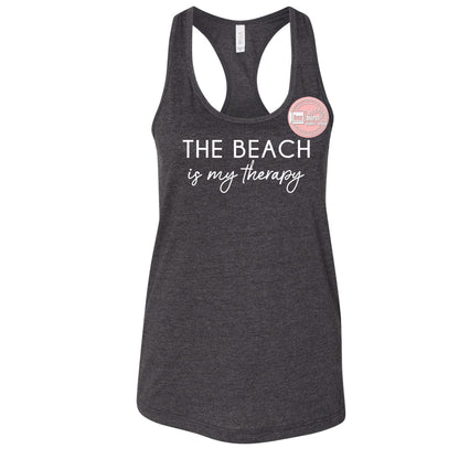 Beach Therapy tank top women's racerback tank