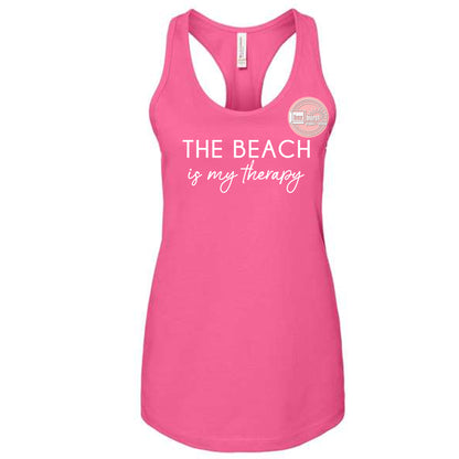 Beach Therapy tank top women's racerback tank