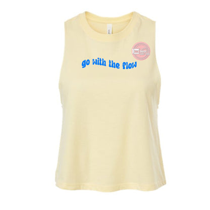 Go with the flow crop tank women's cropped yoga tank top