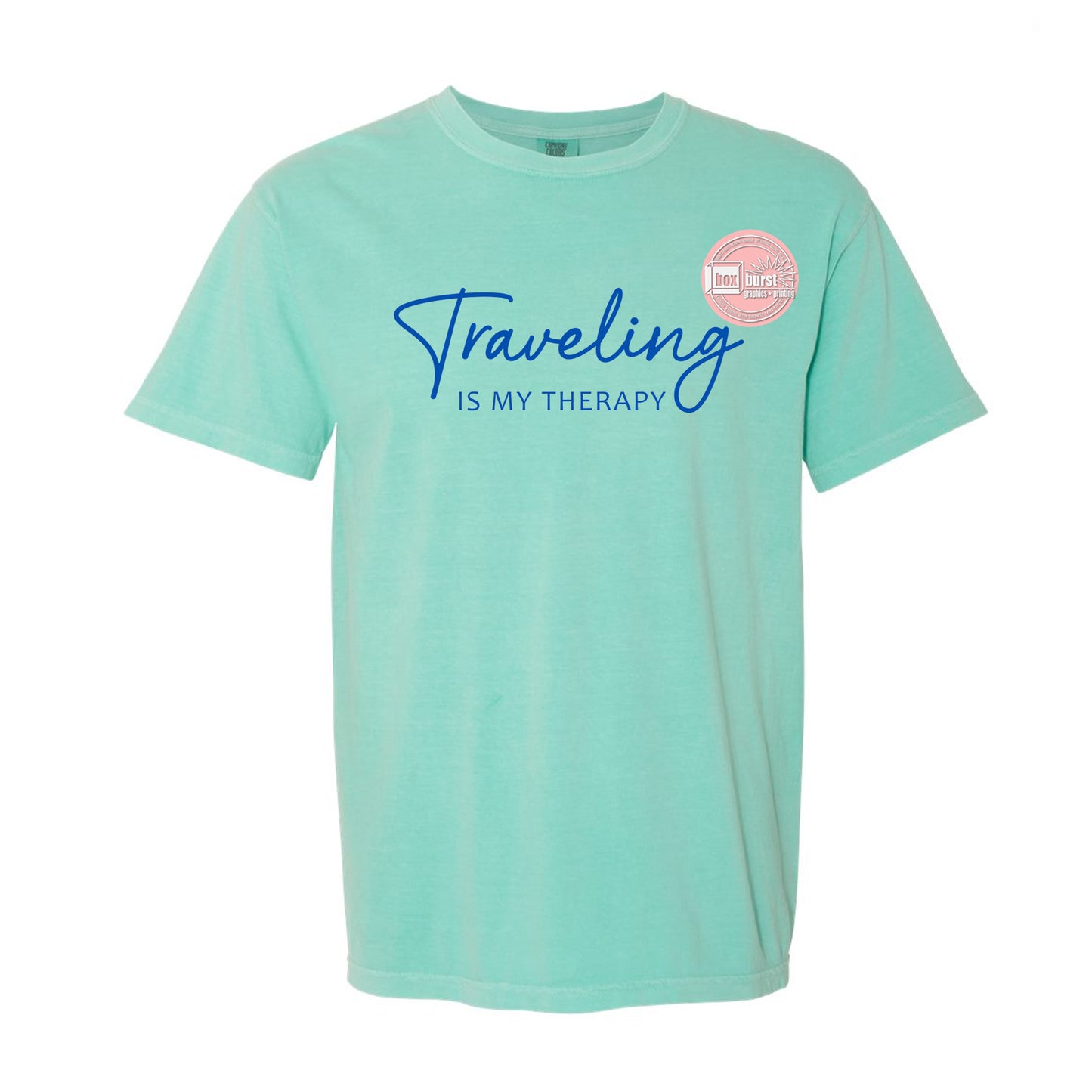 Traveling is my therapy t-shirt