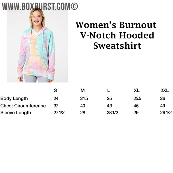 Teach peace hippie cute burnout v-neck hooded sweatshirt tie dye boho hoodie