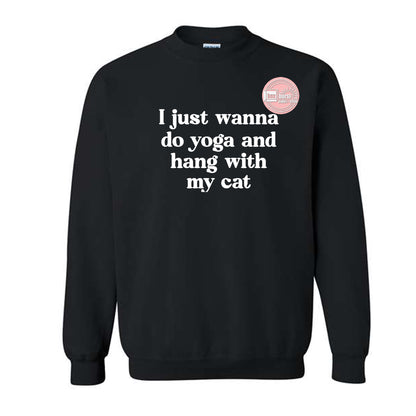 Yoga Cat sweatshirt