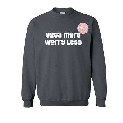 Yoga More Worry Less sweatshirt