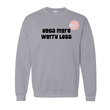 Yoga More Worry Less sweatshirt