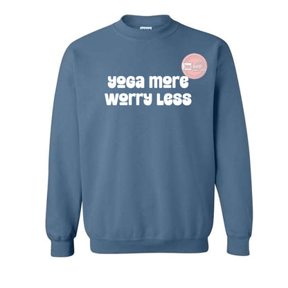 Yoga More Worry Less sweatshirt