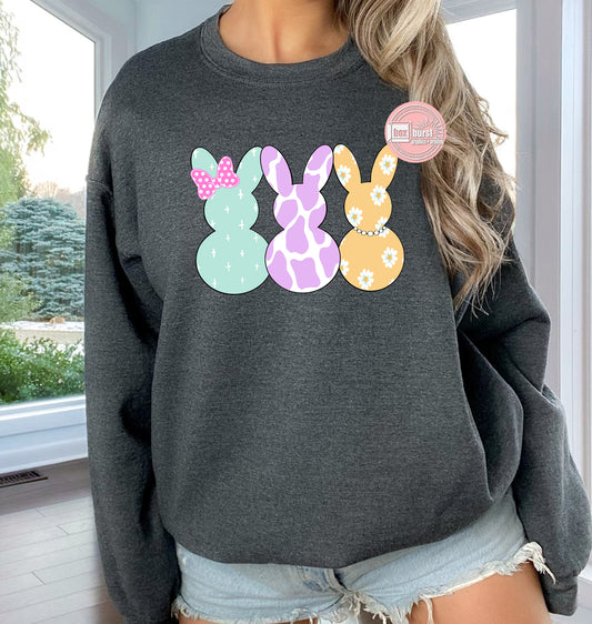 Easter Peeps Sweatshirt cute Easter sweatshirts