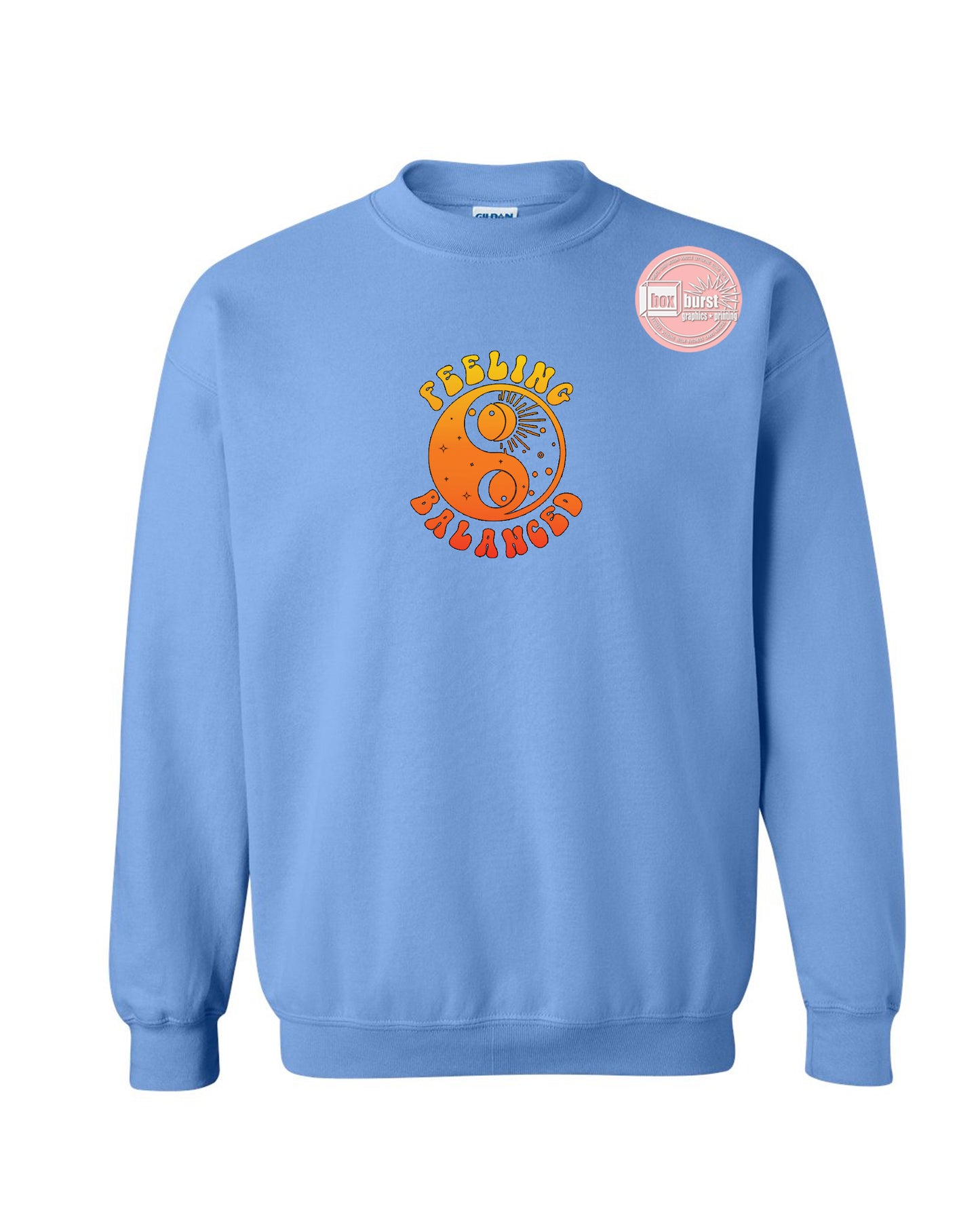 Feeling Balanced unisex crew neck sweatshirt