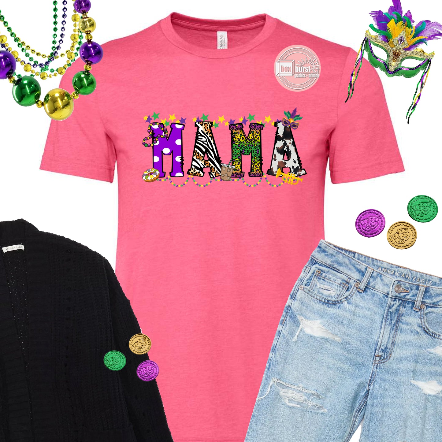 Mardi Gras Mama shirt