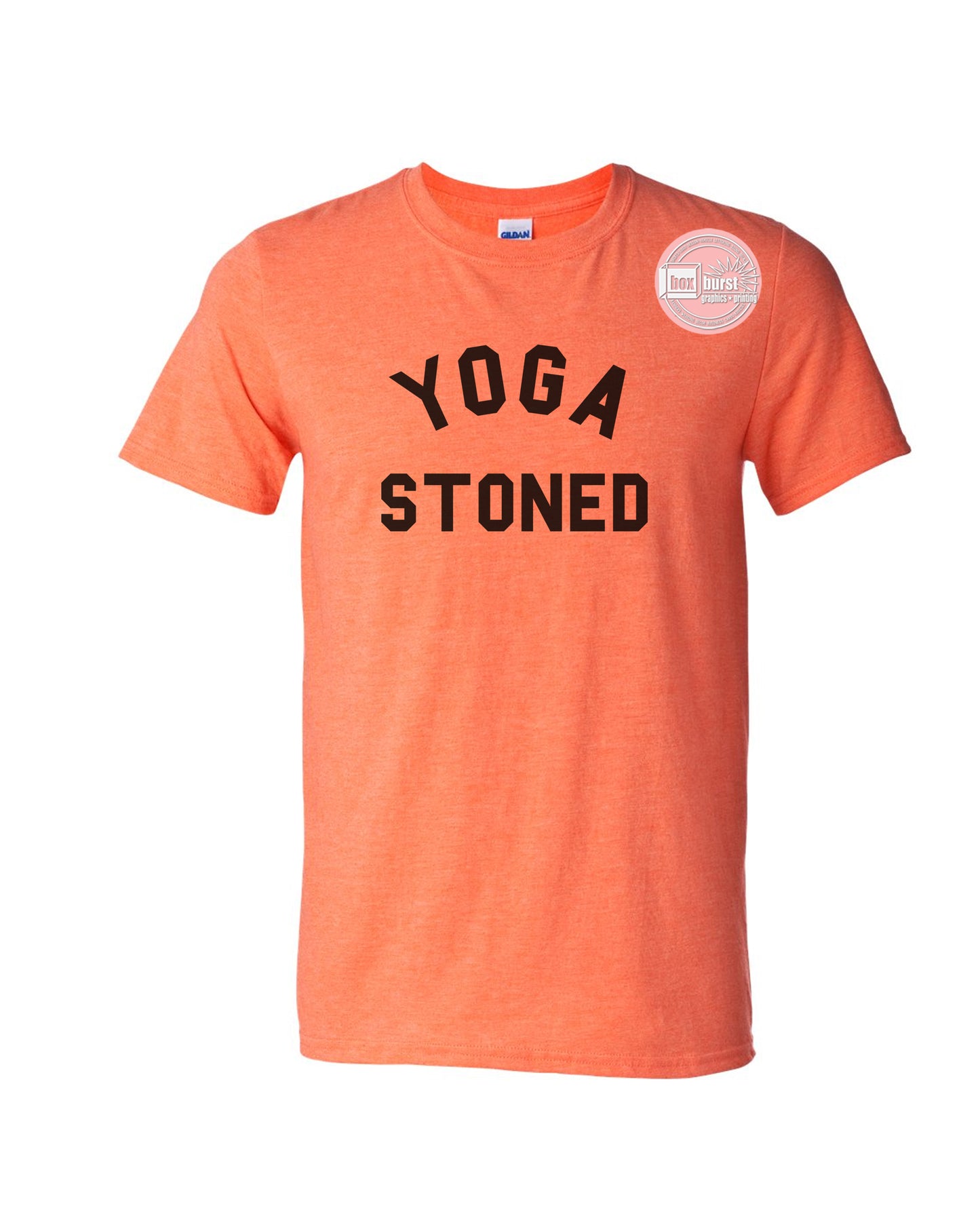 Yoga Stoned t shirt vintage unisex adult soft festival tee