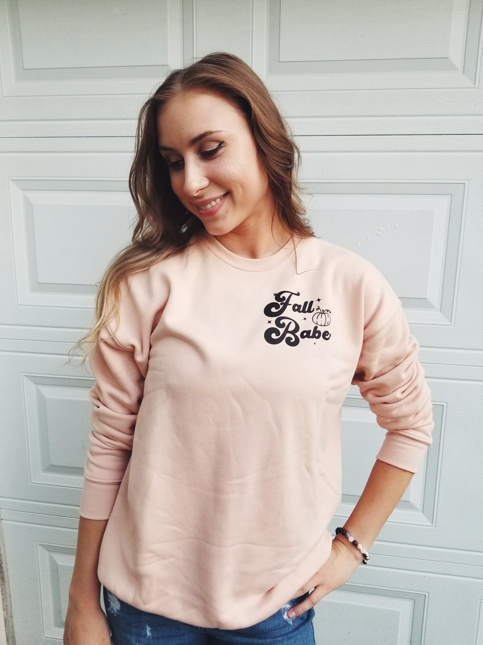 Fall Babe sponge fleece bella unisex sweat shirt