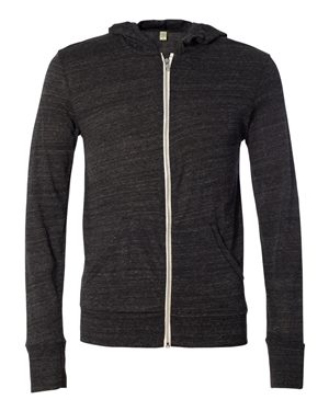 Mama Sleeve light weight zip up hoodie unisex