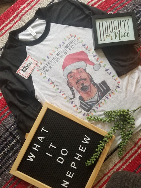Snoop Dog Chrismizzle Raglan Shirt