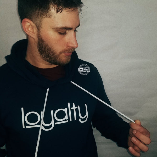 Loyalty Premium fleece canvas hoodie unisex sizing