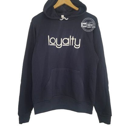 Loyalty Premium fleece canvas hoodie unisex sizing