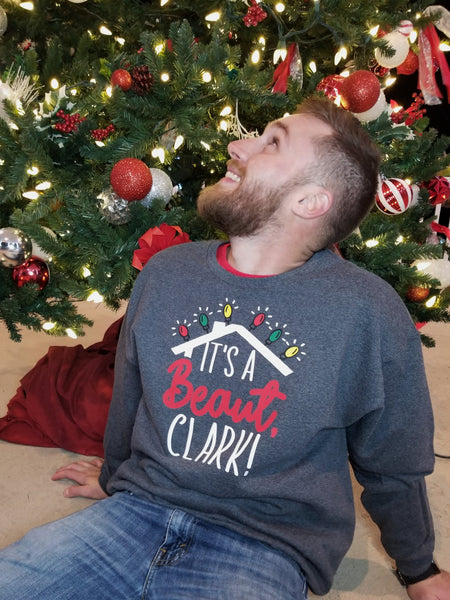 It's a Beaut, Clark unisex crew neck sweater