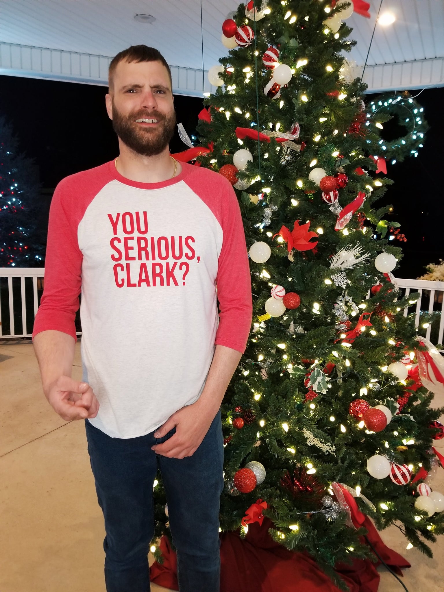 You Serious, Clark? Unisex soft baseball tee