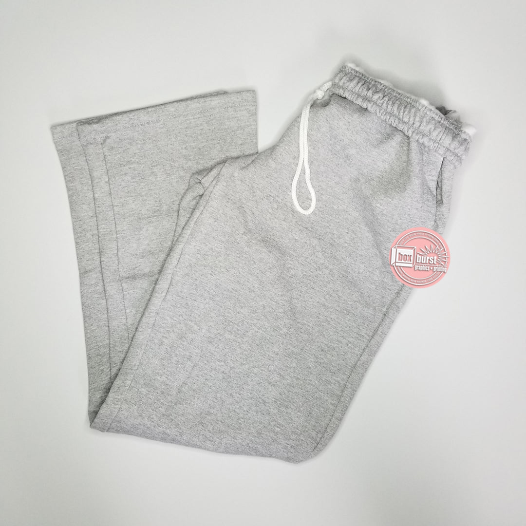 Open-Bottom Sweatpants w/ Pockets