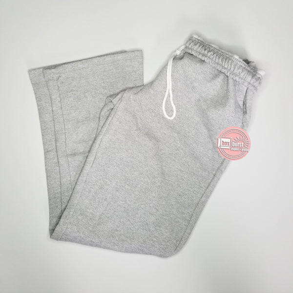 Open-Bottom Sweatpants w/ Pockets
