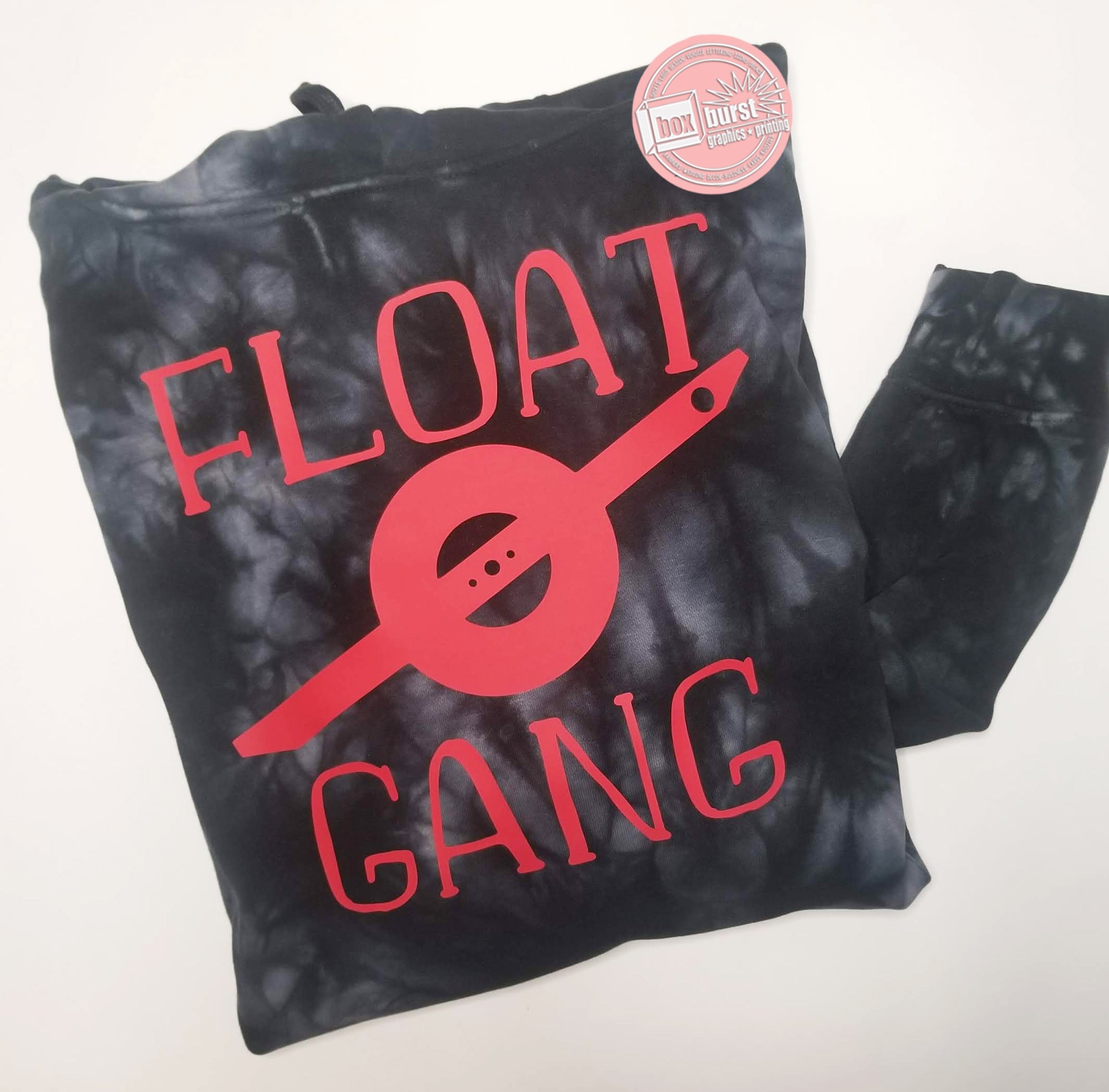 One wheel Tie Dye Hoodie unisex float gang hoodies