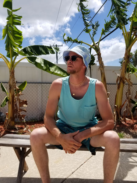 Heavyweight Pocket Tank Top unisex