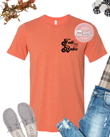 Fall Babe unisex bella tee