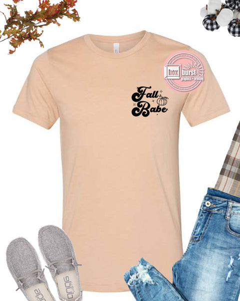 Fall Babe unisex bella tee