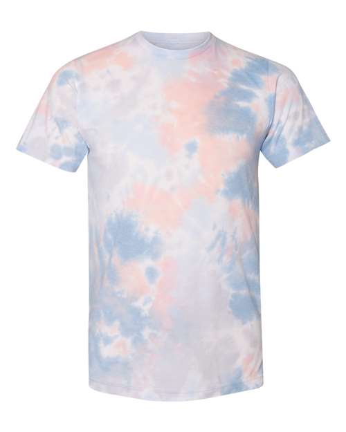 Let's Root for each other and watch each other grow tie dye ink print tee