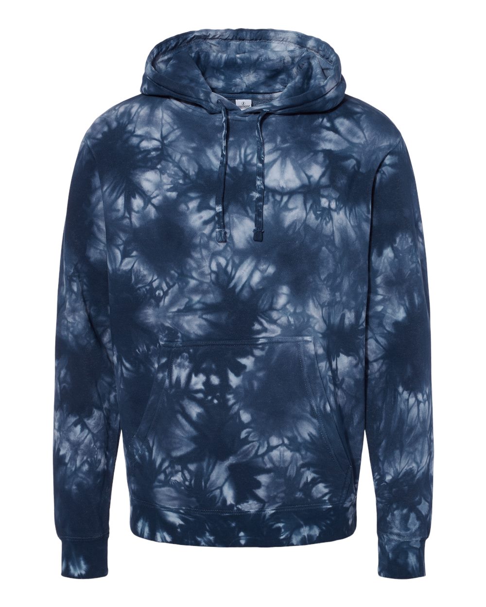 XOXO tie dye crackle unisex hoodie