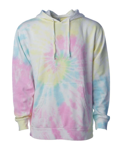 Be Kind unisex tie dye hoodie crackle