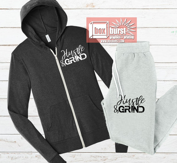 Hustle and Grind Zip up jacket only