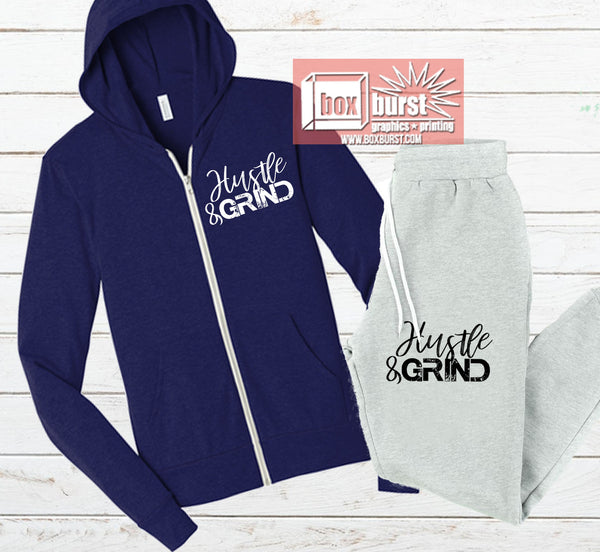 Hustle and Grind Zip up jacket only