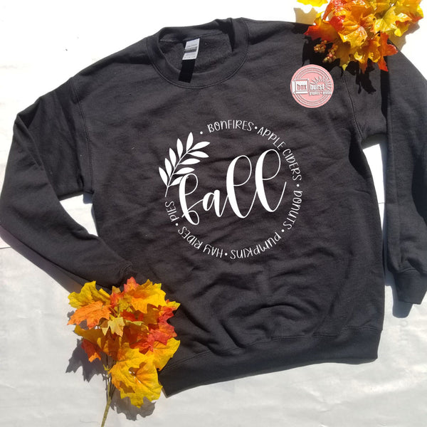 Fall Minimal unisex crew neck sweat shirt