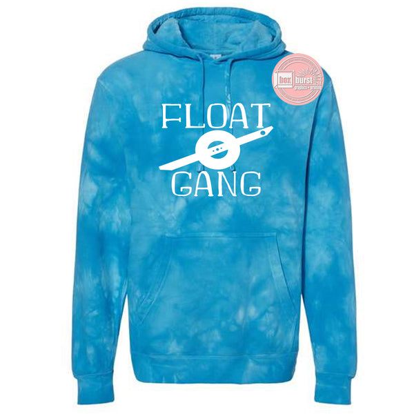 One wheel Tie Dye Hoodie unisex float gang hoodies