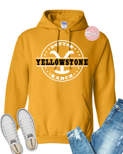 Yellowstone Hoodie, Cowboys hoodie, Ranch Hoodie, Yellow Stone Gift, Yellowstone Hoodies
