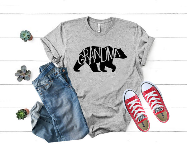Grandma bear T-shirt or V-neck Available