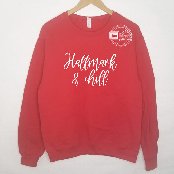 Hallmark and Chill Christmas Sweater