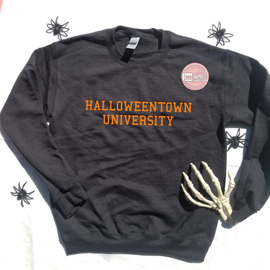 Halloween Town University unisex crew neck sweat shirt