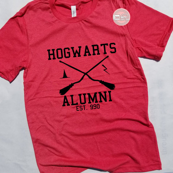 Hogwarts Alumni unisex bella tee