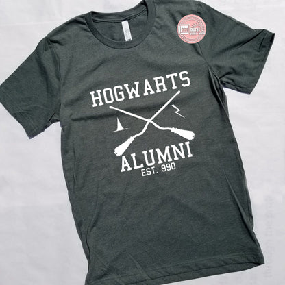 Hogwarts Alumni unisex bella tee