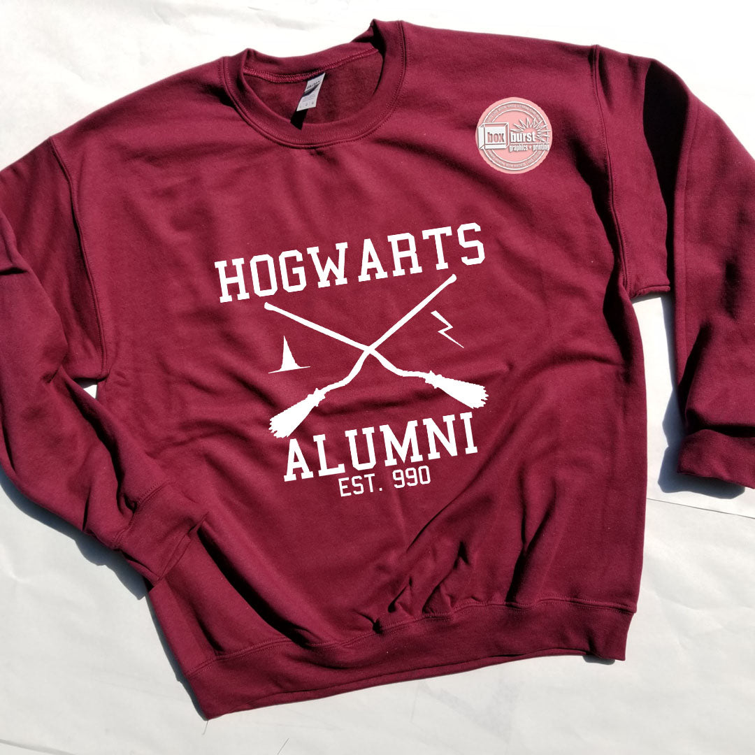 Hogwarts Alumni unisex crew neck sweat shirt
