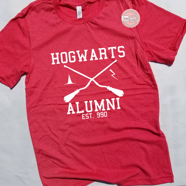 Hogwarts Alumni unisex bella tee