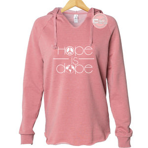 Hope is Dope California Wave Wash womens sweater