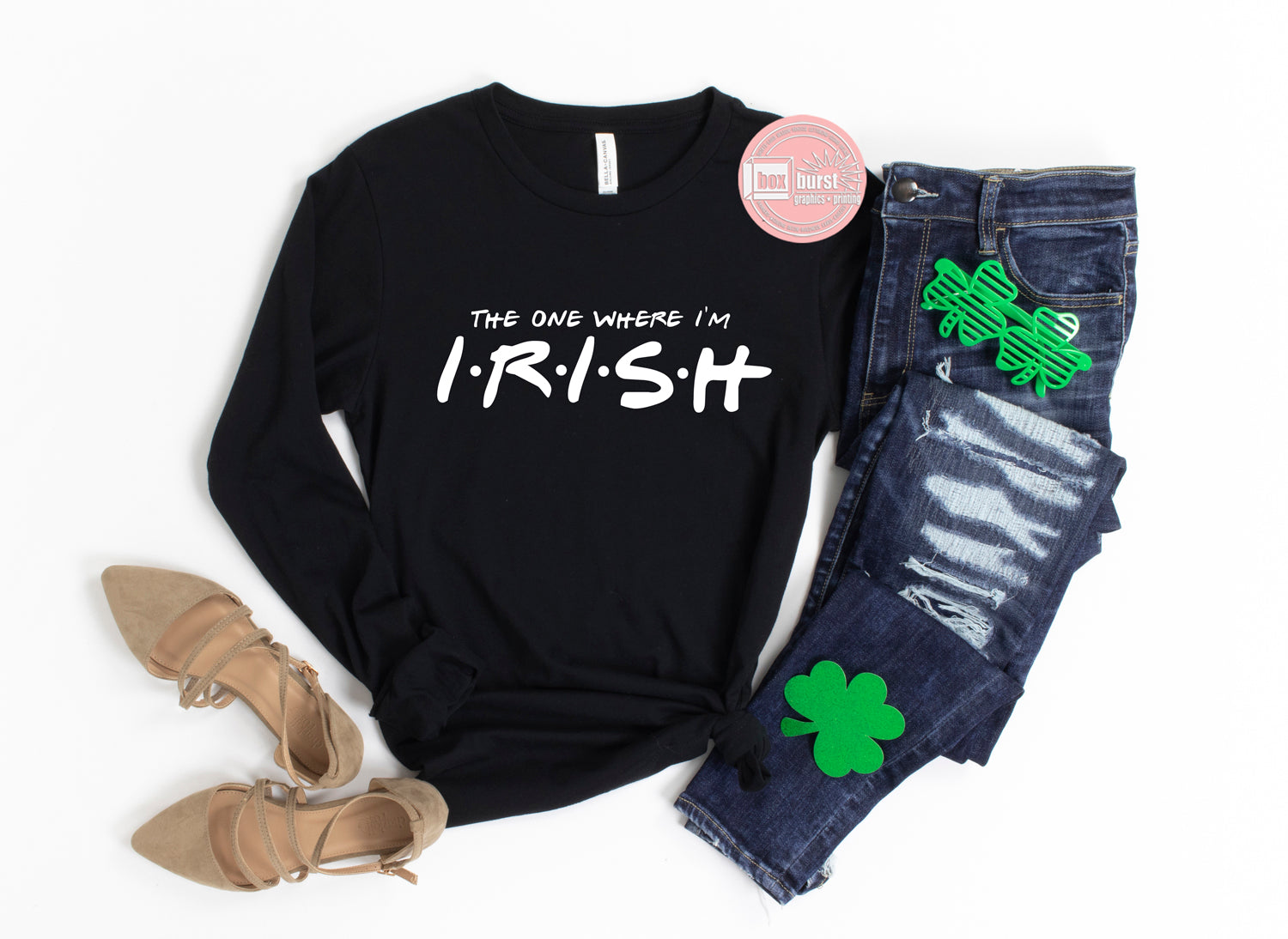 The one where I'm Irish long sleeve tee
