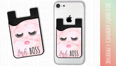 Lash Boss phone card caddy wallet