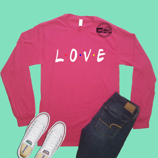 LOVE long sleeve tee