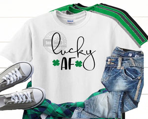Lucky Adult St. Patricks day tee