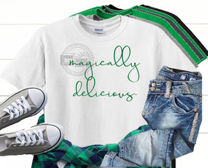 Magically Delicious Adult St. Patricks day tee