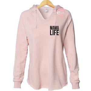 Mama Life California Wave Wash womens sweater