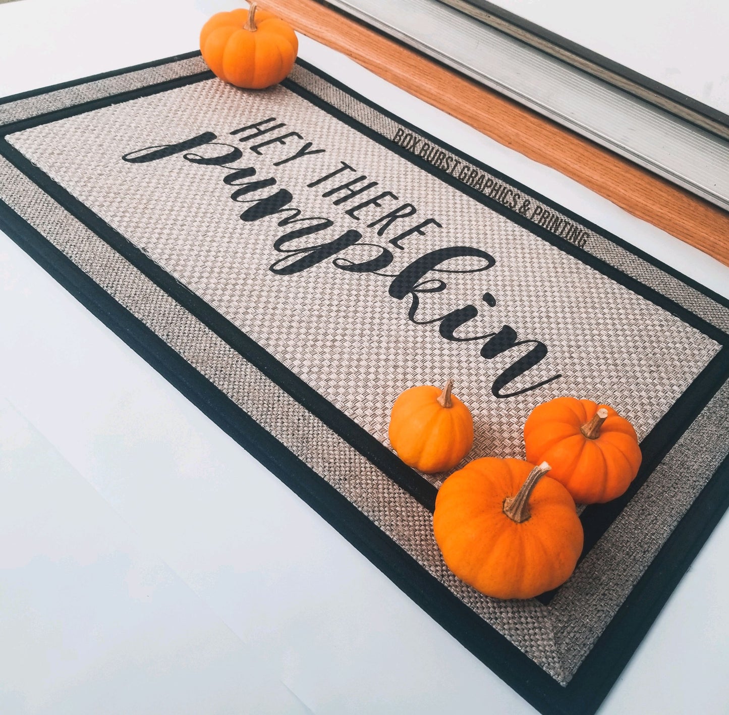Hey there pumpkin outdoor rug
